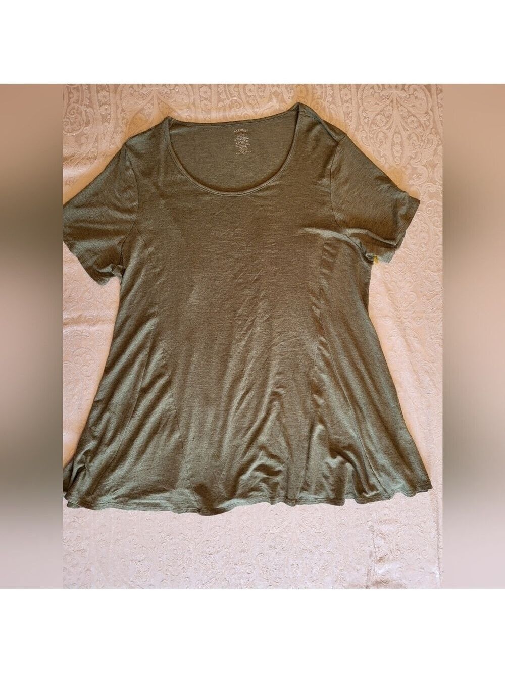 George Green Flowy Relaxed T-Shirt 2XL, NWT, Buttery Soft Fabric